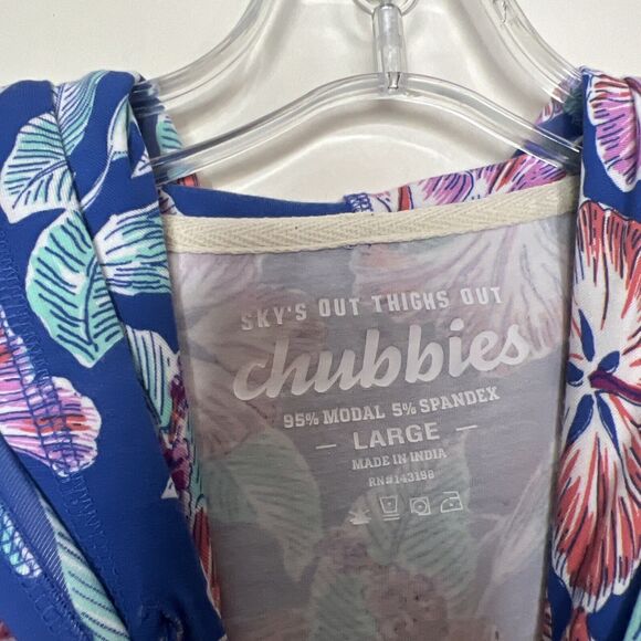 Chubbies Blue Floral Hoodie - Picture 4 of 6